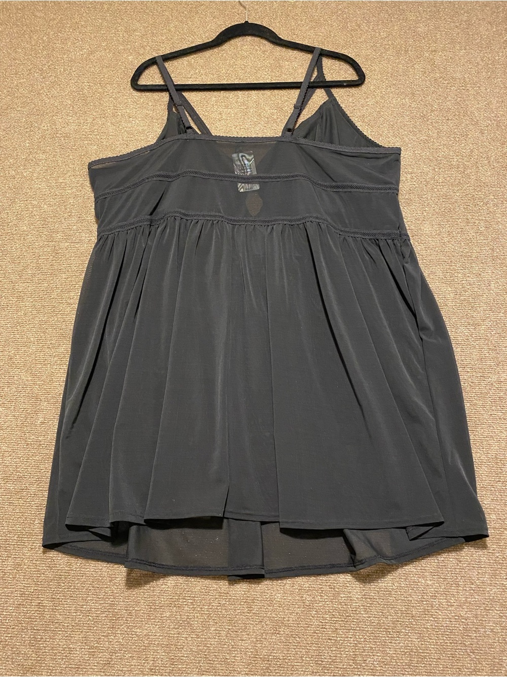 NWT Torrid Black Mesh Babydoll Top Size 5X